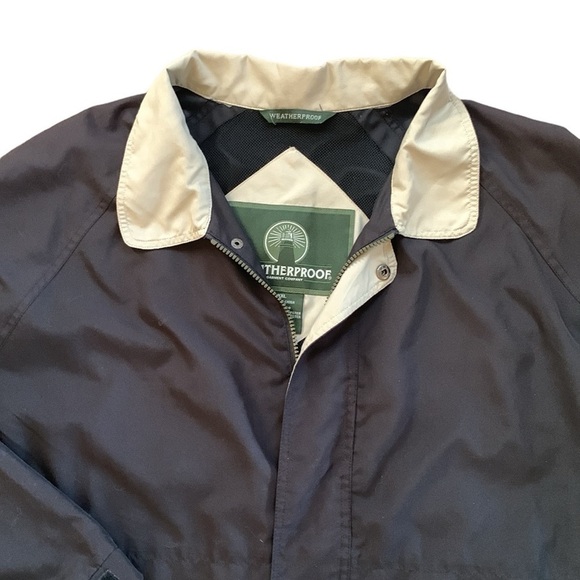 Weatherproof Track Suit Lightweight Black Tan Men’s Size XXL - Picture 3 of 13